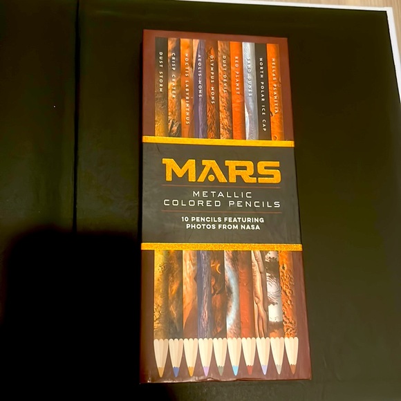 Spirit animals coloring book. Comes with metallic Colored pencils. (Unopened) - Picture 5 of 6